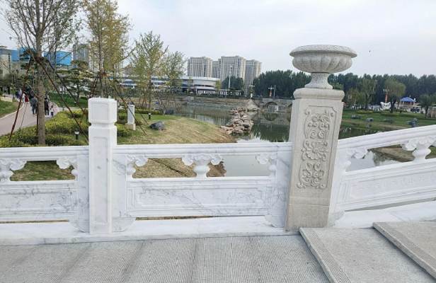 福州市大连园林景观花岗岩栏杆定制